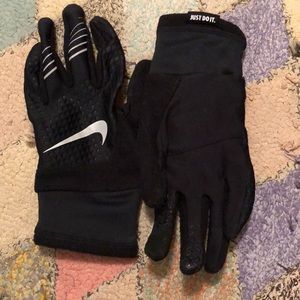 Nike running gloves